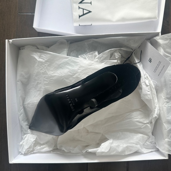 Nina Ricci 105mm polka-dot tulle pumps - Picture 2 of 11